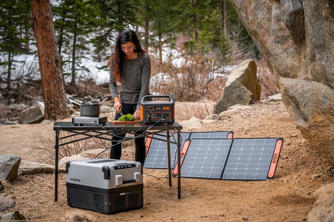We can cook even in the forest if we have the portable solar generator which is so much convenient.